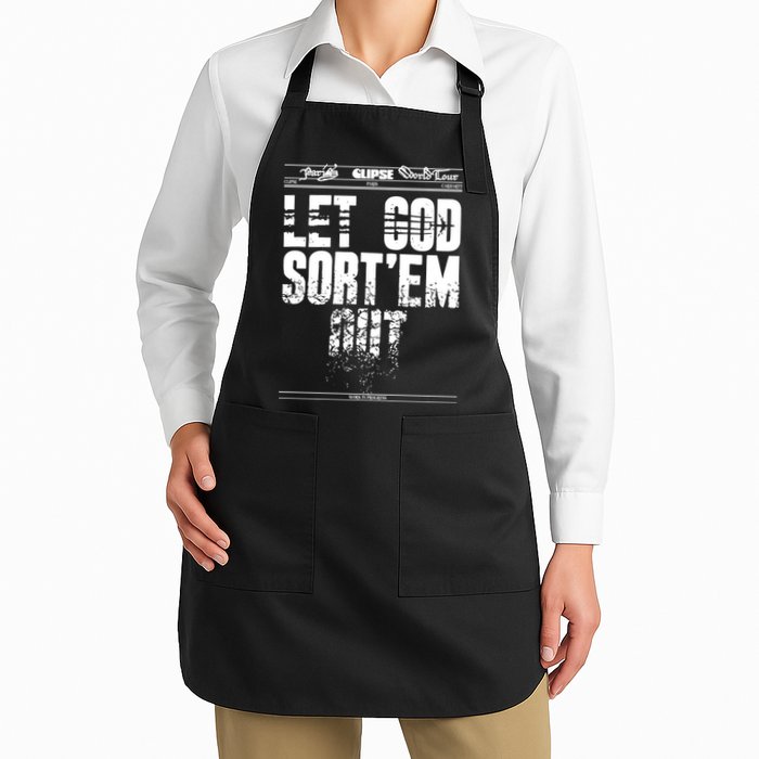 Clipse Let God SortEm Out Apron