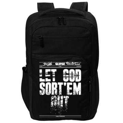 Clipse Let God SortEm Out Impact Tech Backpack