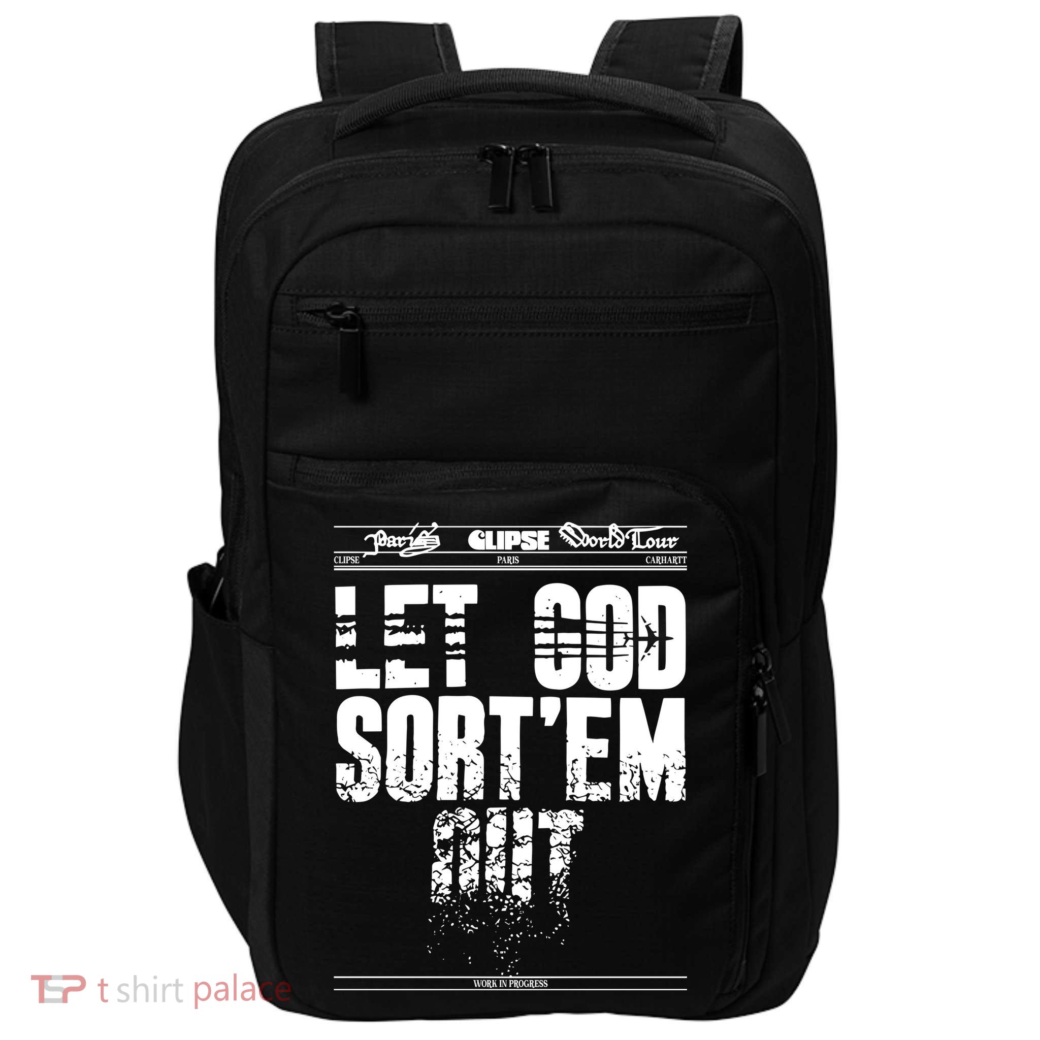 Clipse Let God SortEm Out Impact Tech Backpack