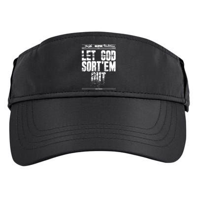 Clipse Let God SortEm Out Adult Drive Performance Visor