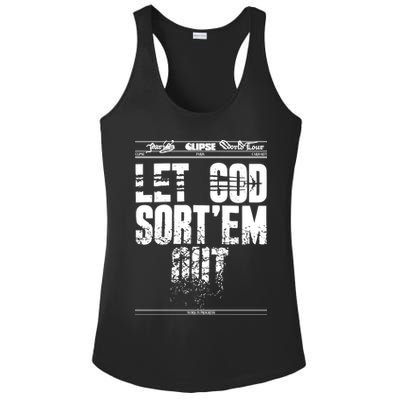 Clipse Let God SortEm Out Ladies PosiCharge Competitor Racerback Tank