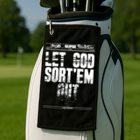 Clipse Let God SortEm Out Golf Towel