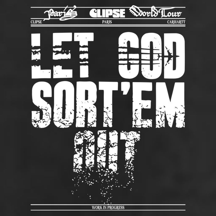Clipse Let God SortEm Out Golf Towel