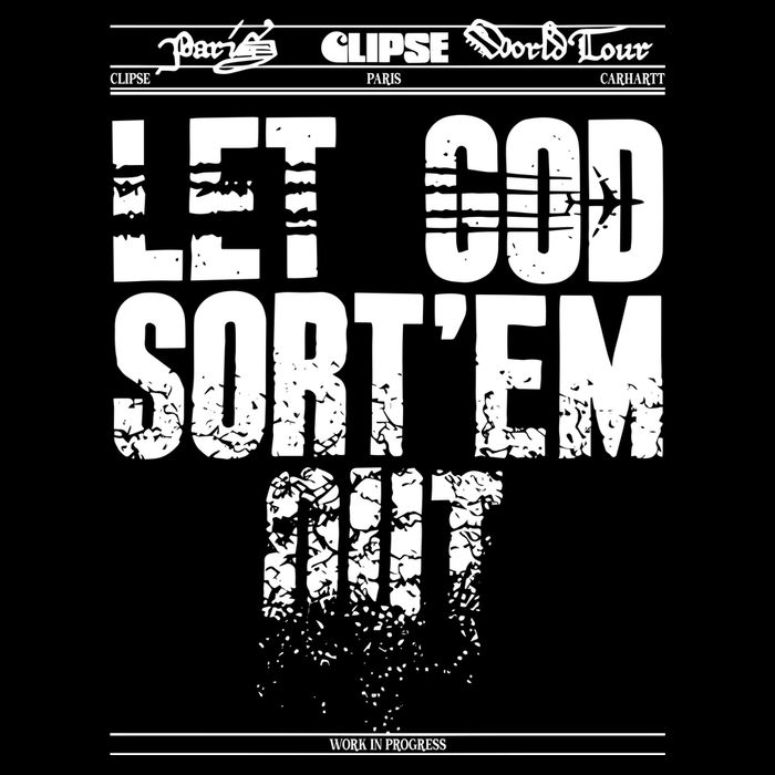 Clipse Let God SortEm Out Short Acrylic Beanie