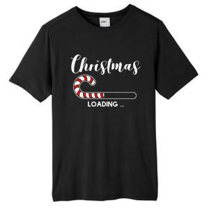 Christmas Loading Gift Holiday Candy Cane Great Gift Tall Fusion ChromaSoft Performance T-Shirt