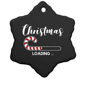 Christmas Loading Gift Holiday Candy Cane Great Gift Ceramic Star Ornament