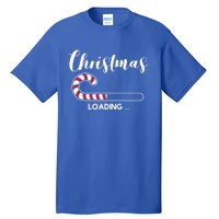 Christmas Loading Gift Holiday Candy Cane Great Gift Tall T-Shirt