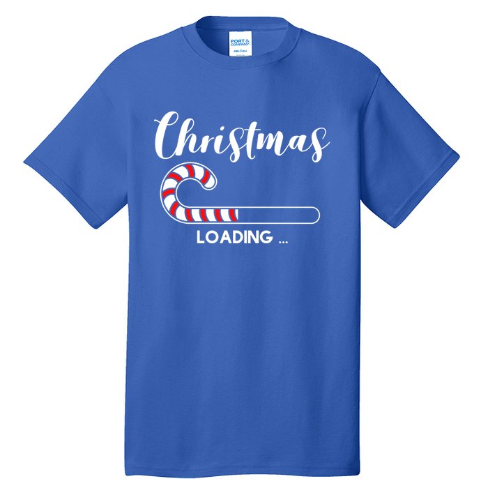 Christmas Loading Gift Holiday Candy Cane Great Gift Tall T-Shirt