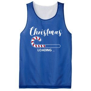 Christmas Loading Gift Holiday Candy Cane Great Gift Mesh Reversible Basketball Jersey Tank