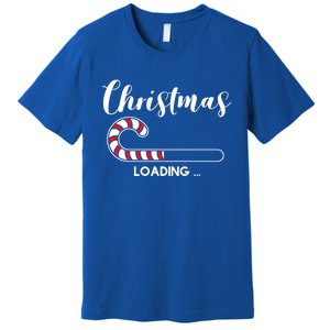 Christmas Loading Gift Holiday Candy Cane Great Gift Premium T-Shirt