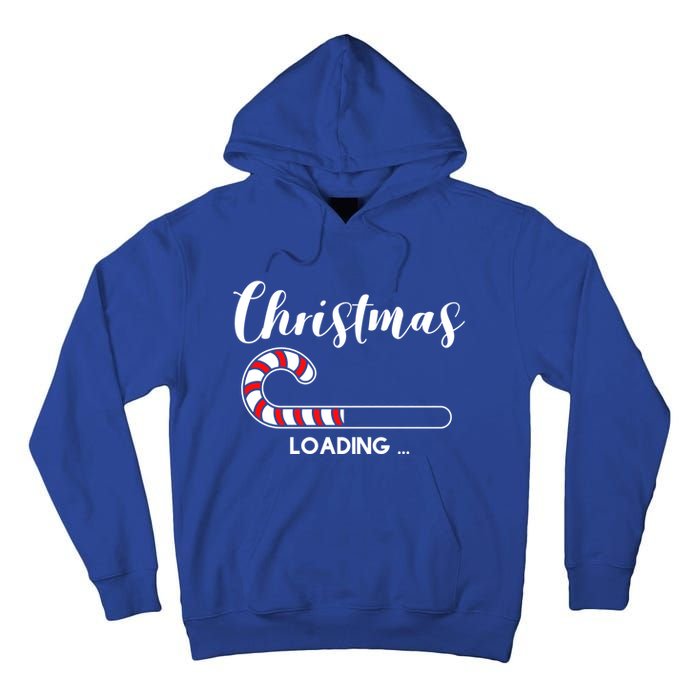 Christmas Loading Gift Holiday Candy Cane Great Gift Tall Hoodie