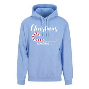 Christmas Loading Gift Holiday Candy Cane Great Gift Unisex Surf Hoodie