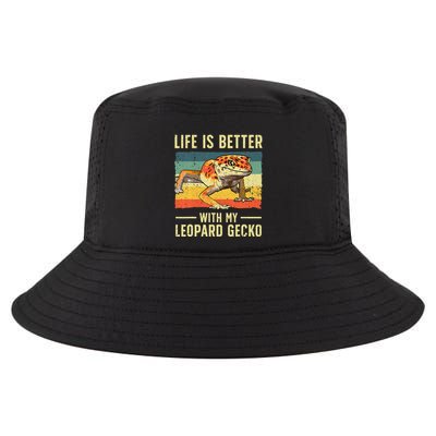 Cool Leopard Gecko Leopard Gecko Lover Cool Comfort Performance Bucket Hat