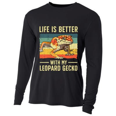 Cool Leopard Gecko Leopard Gecko Lover Cooling Performance Long Sleeve Crew