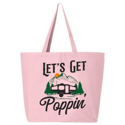 Camping Let'S Get Poppin' Pop Up Camper 25L Jumbo Tote