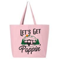 Camping Let'S Get Poppin' Pop Up Camper 25L Jumbo Tote