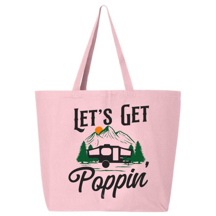 Camping Let'S Get Poppin' Pop Up Camper 25L Jumbo Tote