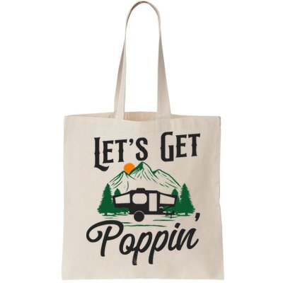 Camping Let'S Get Poppin' Pop Up Camper Bag