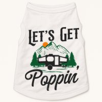 Camping Let'S Get Poppin' Pop Up Camper Doggie Tank