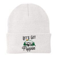 Camping Let'S Get Poppin' Pop Up Camper Beanie