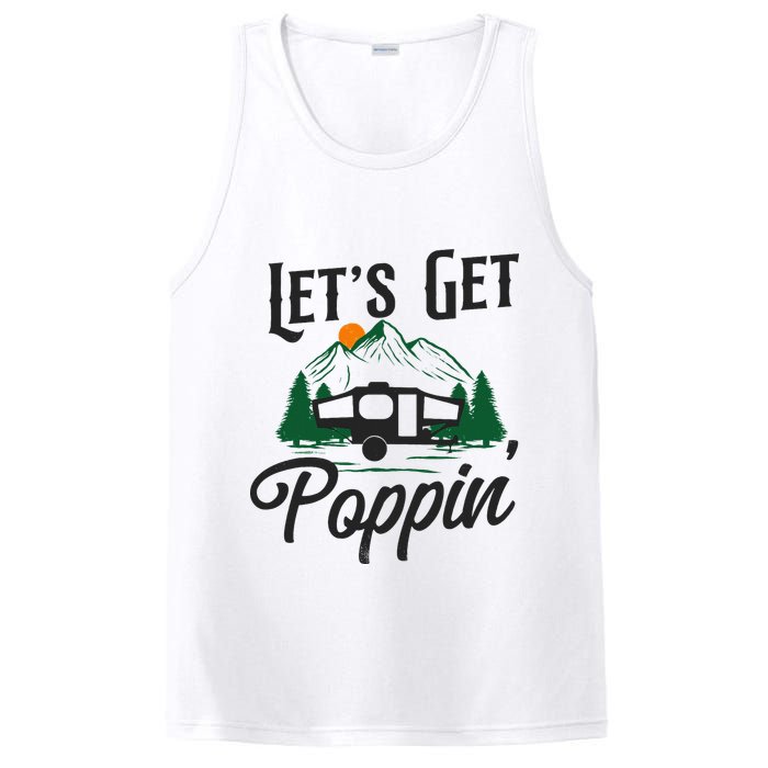 Camping Let'S Get Poppin' Pop Up Camper PosiCharge Competitor Tank