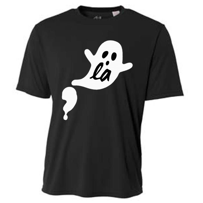 Comma La Ghost Halloween Kamala Harris Cooling Performance Crew T-Shirt