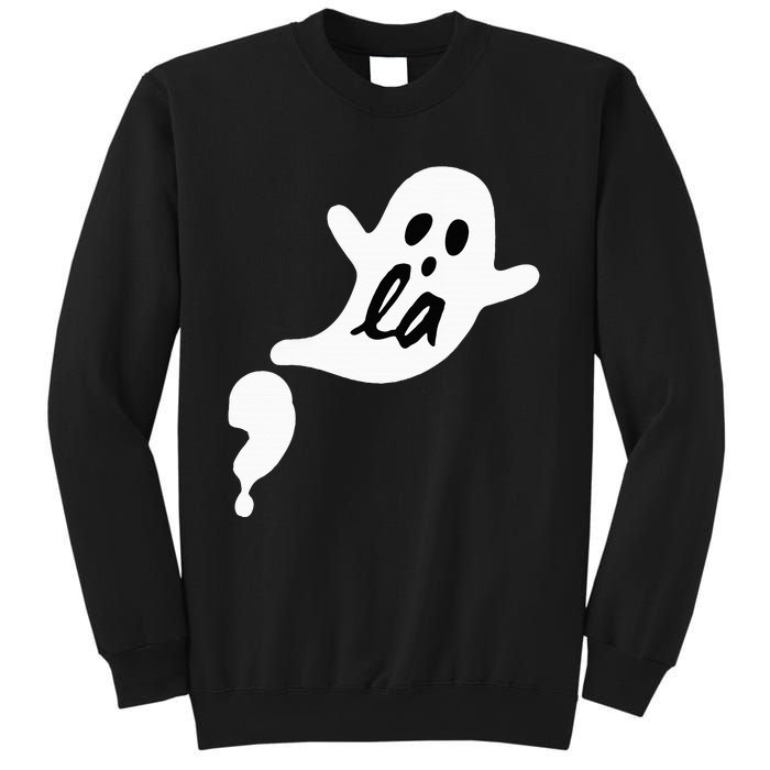 Comma La Ghost Halloween Kamala Harris Sweatshirt