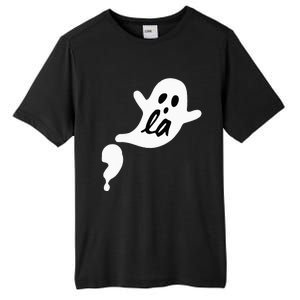 Comma La Ghost Halloween Kamala Harris Tall Fusion ChromaSoft Performance T-Shirt