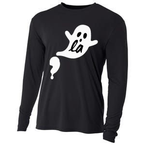 Comma La Ghost Halloween Kamala Harris Cooling Performance Long Sleeve Crew