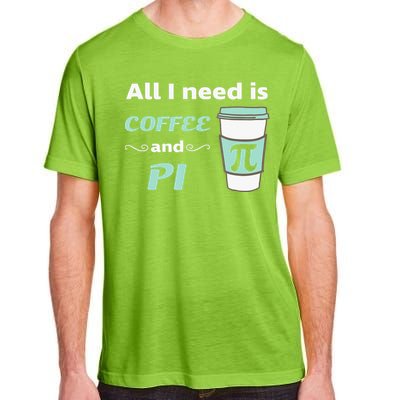 Coffee Lover Geometry Calculus Trigonometry Pi Day Math Adult ChromaSoft Performance T-Shirt