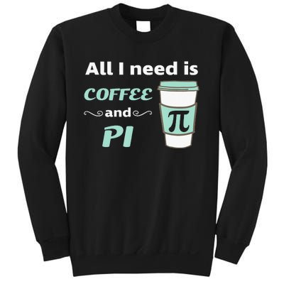 Coffee Lover Geometry Calculus Trigonometry Pi Day Math Sweatshirt