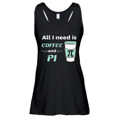 Coffee Lover Geometry Calculus Trigonometry Pi Day Math Ladies Essential Flowy Tank