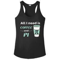 Coffee Lover Geometry Calculus Trigonometry Pi Day Math Ladies PosiCharge Competitor Racerback Tank