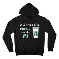 Coffee Lover Geometry Calculus Trigonometry Pi Day Math Tall Hoodie