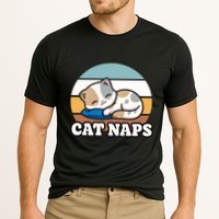 Cat Lovers Gift Nap Lover Sleepy Cute Kawaii Cat Naps Cooling Performance Crew T-Shirt