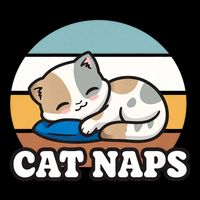 Cat Lovers Gift Nap Lover Sleepy Cute Kawaii Cat Naps Cooling Performance Crew T-Shirt
