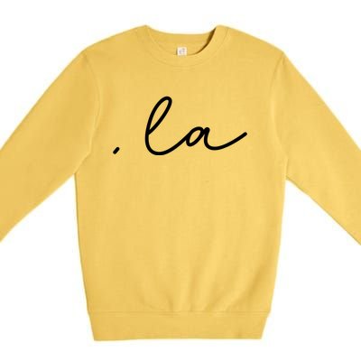 Comma La Gift Premium Crewneck Sweatshirt