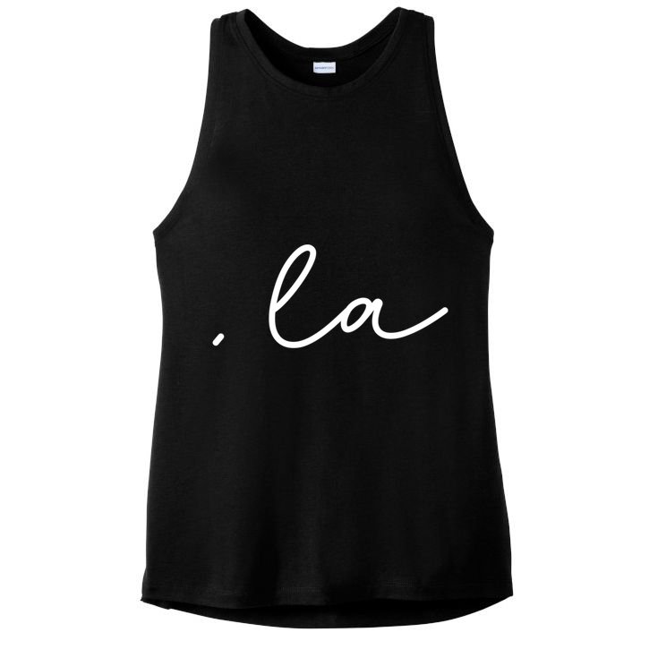 Comma La Gift Ladies PosiCharge Tri-Blend Wicking Tank