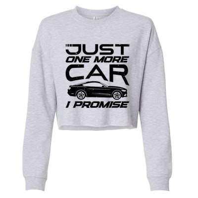 Car Lover Gift Car Owner Gift Funny Car Lover Meaningful Gift Cropped Pullover Crew