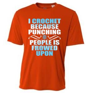 Crocheting Lover Gift Crochet Gift Cooling Performance Crew T-Shirt