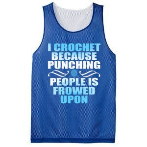 Crocheting Lover Gift Crochet Gift Mesh Reversible Basketball Jersey Tank