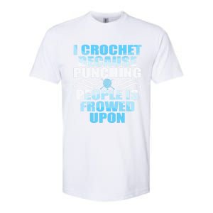 Crocheting Lover Gift Crochet Gift Softstyle CVC T-Shirt