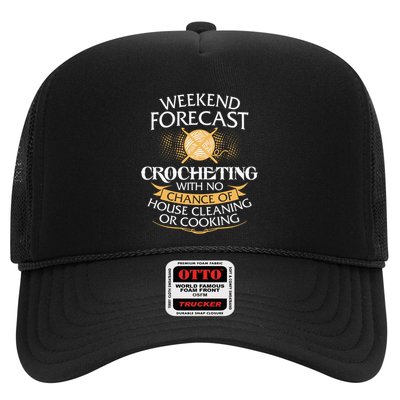 Crocheting Lover Gift Crocheting Funny Crocheter Gift Trucker Hat