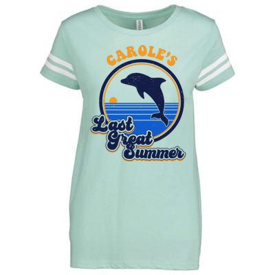 Carole's Last Great Summer Enza Ladies Jersey Football T-Shirt