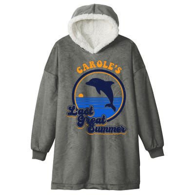 Carole's Last Great Summer Hooded Wearable Blanket