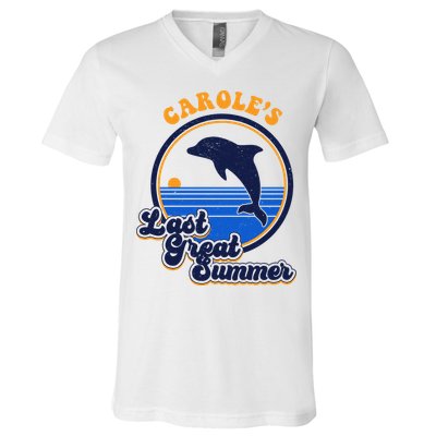 Carole's Last Great Summer V-Neck T-Shirt