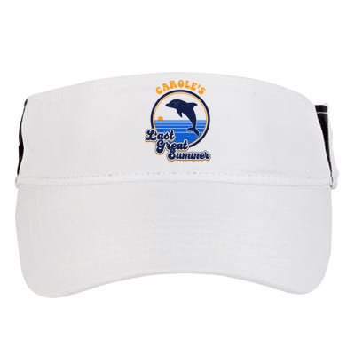 Carole's Last Great Summer Adult Drive Performance Visor