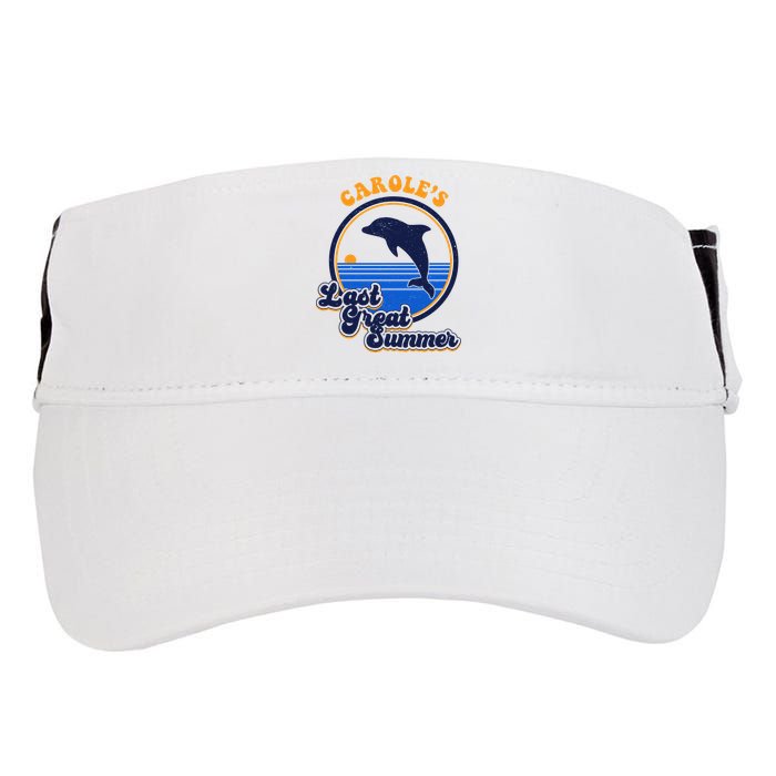 Carole's Last Great Summer Adult Drive Performance Visor