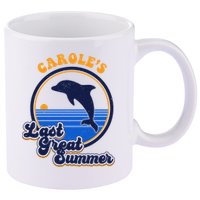 Carole's Last Great Summer 11oz C Handle Ceramic Mug