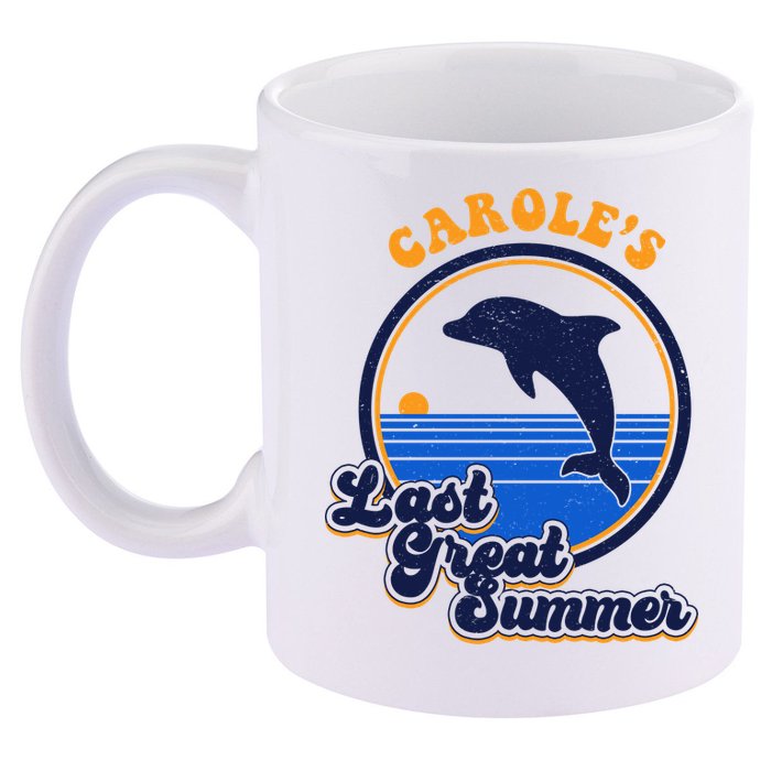 Carole's Last Great Summer 11oz C Handle Ceramic Mug